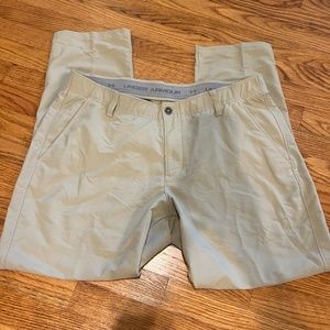 Men's Under Armour Golf Pants Tan